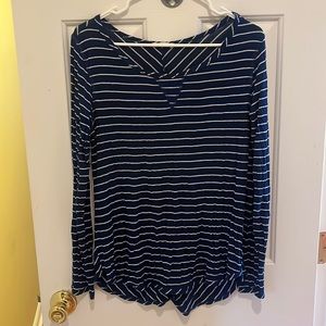 Blue Striped Long Sleeve